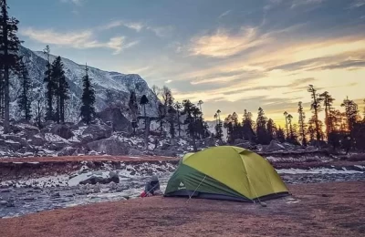 Har ki Dun Valley Camping
