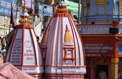 Ganga Mandir in Haridwar (Har ki Pauri)
