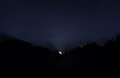 Full-moon night at Harsil