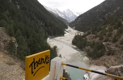 Scenic view of Harsil valley uttarakhand