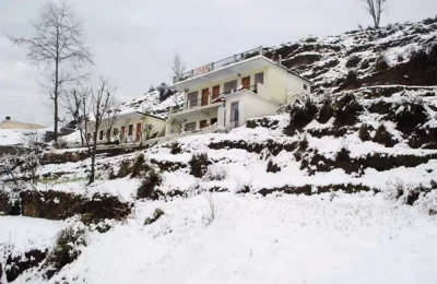 Another picture of snowfall in Jageshwar
