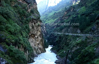 River Alaknanda from Badrinath to Joshimath (near Vishuprayag)