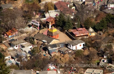 Top view from Auli Route