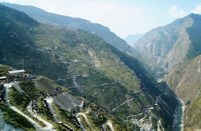 Winding Roads to Joshimath.