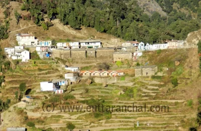 View of KanakChauri Village