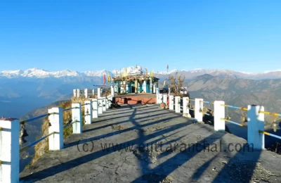 The Kartikswami temple location is simply majestic.