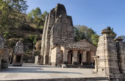 Katarmal sun temple in Almora district of Uttarakhand.