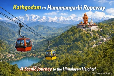 Kathgodam Hanumangarhi Temple Ropeway