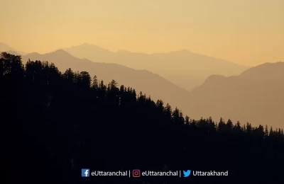 The curves of nature, to enjoy more spellbinding views like this visit Kedarkantha Uttarkashi