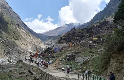 Post 2013 flood route to Kedarnath.