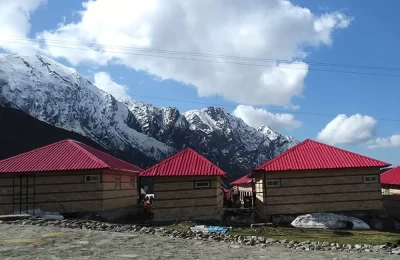 Accommodation facility at kedarnath dham.