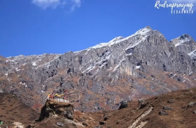 Mountain views from Kedarnath 