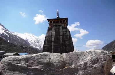 Bhim Shila - A Truck size stone, which completely saved the temple,in moment of flood and is worth visiting.