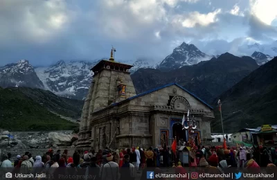 Kedarnath temple in June 2018