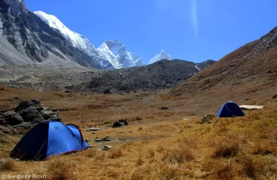 Campsite near Kedartal