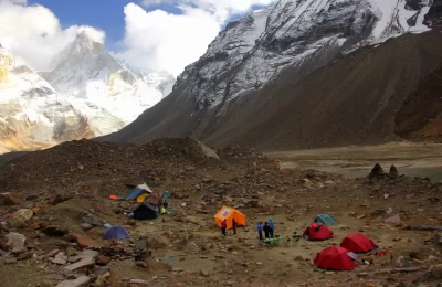 Campsite near Kedartal