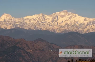 Himalayas during evening