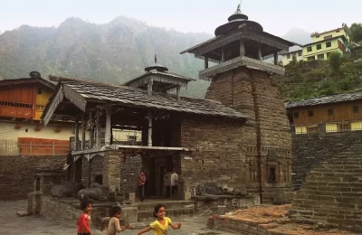 Ancient Shiva temple of Lakhamandal, Dehradun.