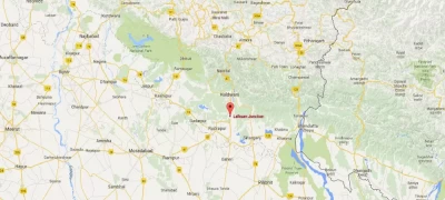 Direction Map of Lal Kuan Railway Station