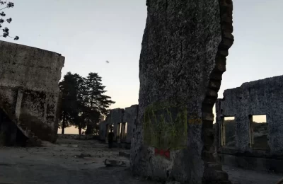 Ruins of Lambi Dehar Mines near Mussoorie and Dehradun