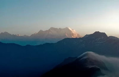 Chaukhamba peak as seen from Madhmaheshwar