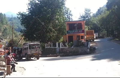 Entry and exit point at Mori.