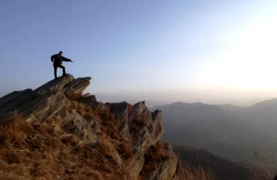 Feel like being on top of the world - Chauli Ki Jaali, Mukteshwar