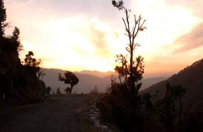 Sunset in Mukteshwar