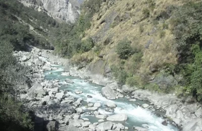 The Goriganga River Valley in the winters