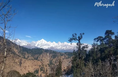 Panchachuli Peaks as seen from Munsiyari