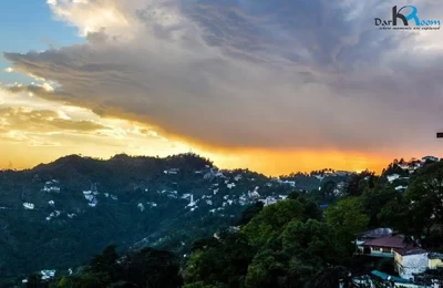 Mussoorie at Dusk.