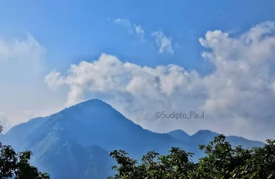 Hills around Mussoorie.