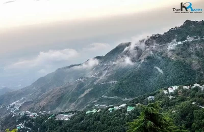 Mesmerising view of Mussoorie Hill station