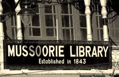 Mussoorie Library, established in 1883.