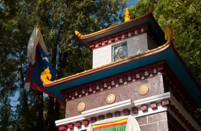 Happy Valley Gompa in Mussoorie