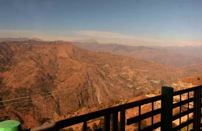 View from Nagthat Hill Resort