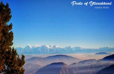 View from Naina Peak