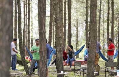 Group during day activity