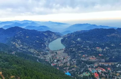 Nainital View from China Peak