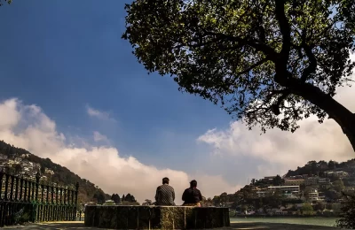 Morning walk and exercise is important for everybody â€¦ this couple taking a nap after a hour long walk. (Beside Nainital Lake - Next To Pwd Guest House)