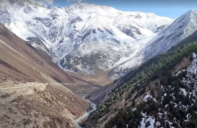 Niti Valley after snowfall