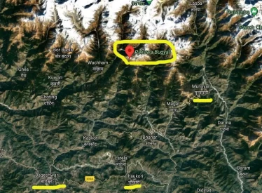 Location Map of Pakuwa Bugyal
