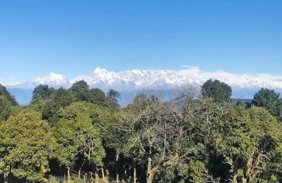 Himalaya Views from Pandav Kholi