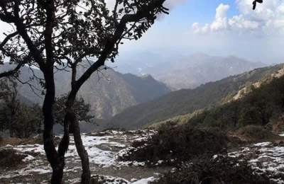 Cheena Peak Trek during Snowfall