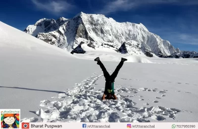 Trying some Yoga Pose