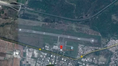 Satellite View of Pantnagar Airport (Google Maps)