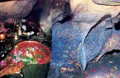 Inside Patal Bhuvaneshwar Temple