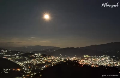 Pithoragarh during night