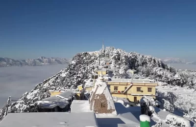 Pratap nagar in winter after snowfall