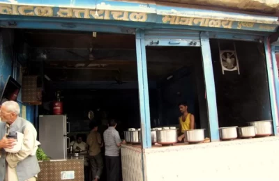 A small dhaba (restaurant) in Purola